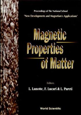 【预订】MAGNETIC PROPERTIES OF MATTER - PROCEEDINGS OF THE NATIONAL SCHOOL 