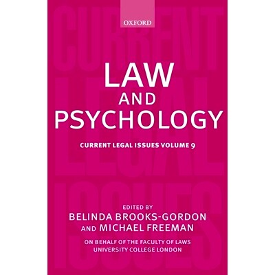 Current Legal Issues Volume 9