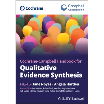 预订 Cochrane Handbook for Qualitative Evidence Synthesis Cochrane定性证据综合手册: 9781119843221