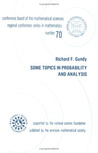 【预售】Some Topics in Probability and Analysis