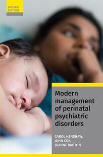 Management Modern Perinatal Disorders Psychiatric 预订
