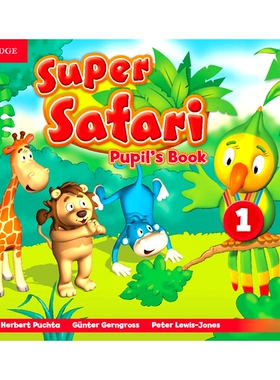 预订 Super Safari Level 1, Pupil’s Book [With DVD ROM]: 9781107476677