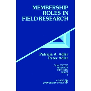 预订 Membership Roles in Field Research: 9780803925786