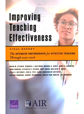 预订 Improving Teaching Effectiveness: Final Report: The Intensive Partnerships for Effective Teaching Through 2015-2016