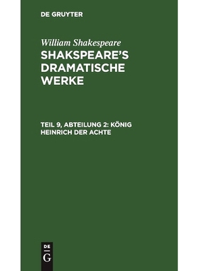 预订 König Heinrich der Achte: 9783112430712