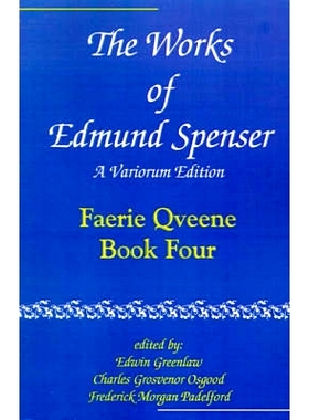 预订 The Works of Edmund Spenser: A Variorum Edition 埃德蒙·斯宾塞著作集锦: 9780801869860