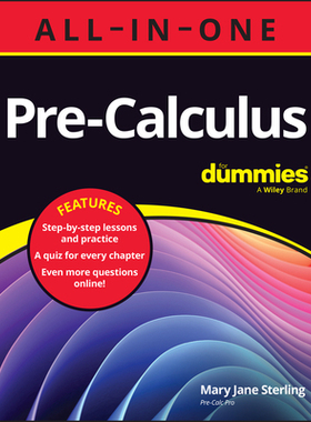 预订 Pre-Calculus All-in-One for Dummies (+ Chapter Quizzes Online)