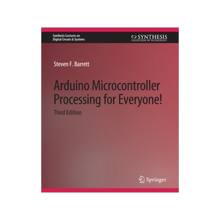 预订 Arduino Microcontroller Processing for Everyone! Third Edition