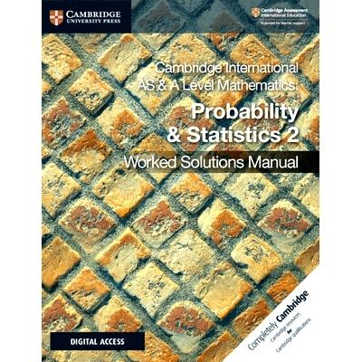 预订 Cambridge International as & a Level Mathematics Probability & Statistics 2 Worked Solutions Manual with Digital Ac