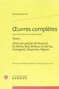 Baif Regnier Bartas Ronsard Belleau 预订 Des Choix Desportes 9782812403323 Chassignet Poesies Bellay