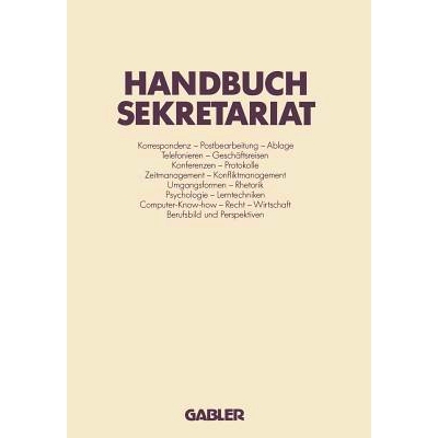 预订 Handbuch Sekretariat: 9783409199278
