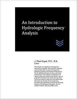 【预售】An Introduction to Hydrologic Frequency Analysis