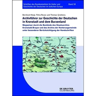 die Archivführer Kronstadt Deutschen Geschichte Bestände durch und des Burzenland der Wegweiser zur 预订 Staat dem