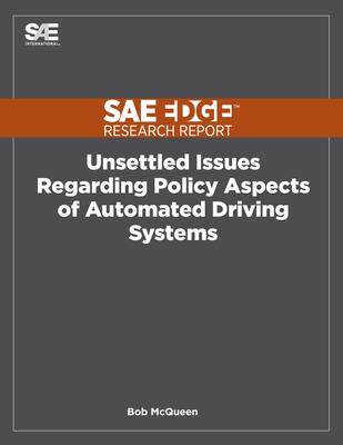 [预订]Unsettled Issues Regarding Policy Aspects of Automated Driving Systems 9781468602043