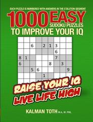 [预订]1000 Easy Sudoku Puzzles to Improve Your IQ 9781493595600