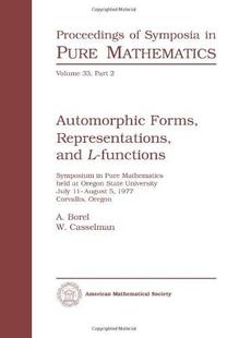 Forms 9780821814376 预订 Functions Representations Automorphic and