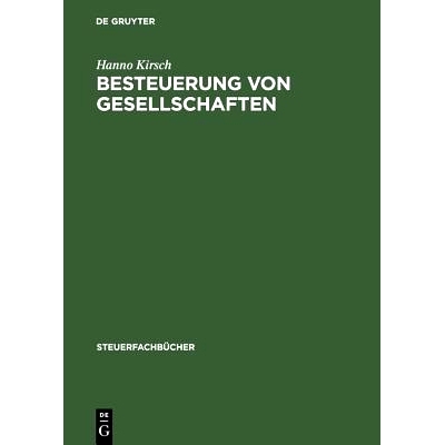 预订 Besteuerung von Gesellschaften: 9783486255522