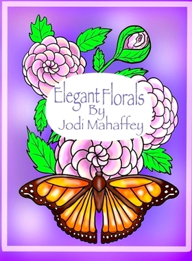 预订 Elegant Florals: Coloring Book: 9798325447198