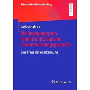 von 9783658356682 Anerkennung Lernentwicklungsgespräch Die Begegnung Eine und Familie der 预订 Schule Frage