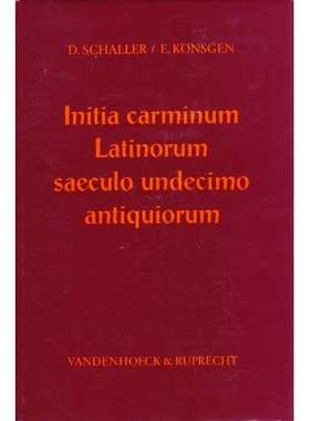 预订 Initia carminum Latinorum saeculo undecimo antiquiorum: Bibliographisches Repertorium für die lateinische Dichtung