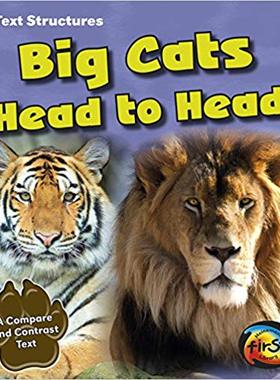 【预售】Big Cats Head to Head: A Compare and Contrast Text