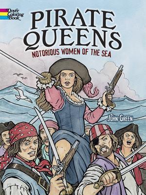 【预订】Pirate Queens Coloring Book: Notorious Women of the Sea