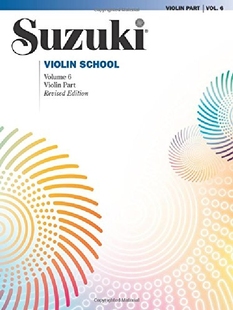 英文原版 铃木小提琴学校第六卷 Suzuki Violin School, Vol 6: Violin Part