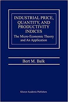 【预订】Industrial Price, Quantity, and Productivity Indices 9781441950543