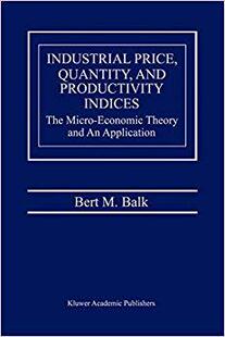【预订】Industrial Price, Quantity, and Productivity Indices 9781441950543