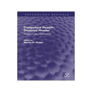 [预订]Competent Reader, Disabled Reader 9781032638959