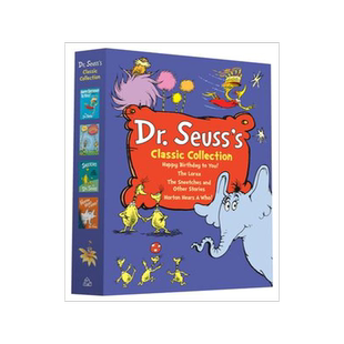 [预订]Dr. Seuss’s Classic 4-Book Boxed Set Collection: Happy Birthday to You!; Horton Hears a Who!; The  9780593485330