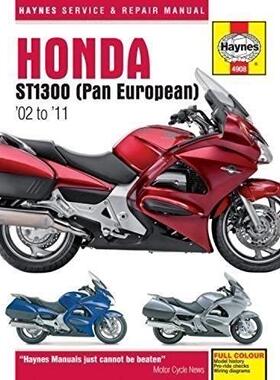 [预订]Honda ST1300 Pan European (02 - 11) Haynes Repair Manual 9781785213960