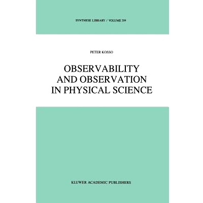 预订 Observability and Observation in Physical Science: 9789401075985