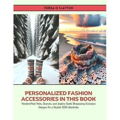 预订 Personalized Fashion Accessories in this Book: Handcrafted Hats, Scarves, and Jewelry Guide Showcasing Exclusive De