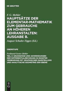 预订 Grundzüge und Anwendungen der Differentialrechnung in engster Verbindung mit graphischer Darstellung und Analytisc