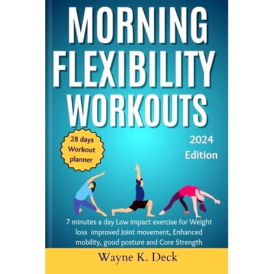 预订 Morning Flexibility Workouts: 7 minutes a day Low impact exercise for, Weight loss improved Joint movement, Enhance
