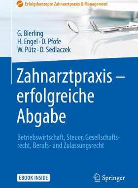 预订 Zahnarztpraxis - erfolgreiche Abgabe