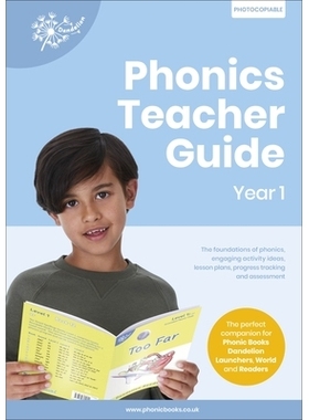 预订 Phonics Teacher Guide Year 1: The Foundations of Phonics, Engaging Activity Ideas, Lesson Plans, Progress Tracking