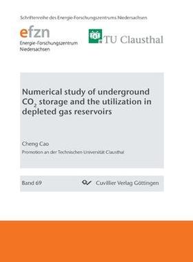 [预订]Numerical study of underground CO2 storage and the utilization in depleted gas reservoirs 9783736973862