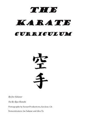 预订 The Karate Curriculum: 9781484023433