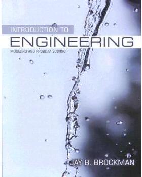 【预订】Introduction To Engineering, Modeling And Problem Solving