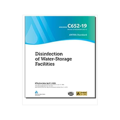 预订 C652-19 Disinfection of Water Storage Facilities