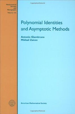 【预售】Polynomial Identities and Asymptotic Methods