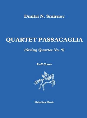 预订 Quartet Passacaglia (String Quartet No. 9): Full Score: 9781545049389