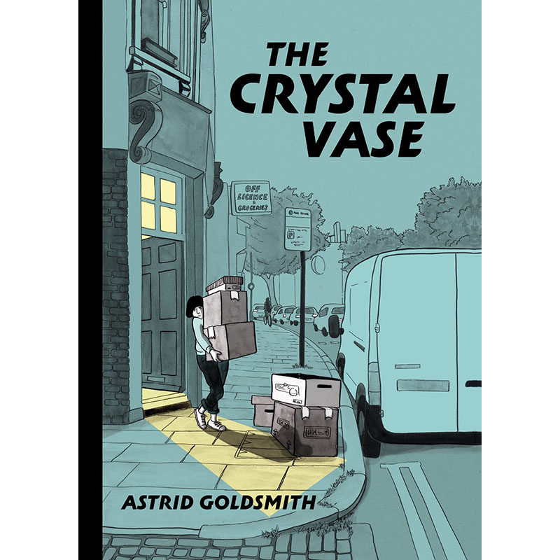 现货 水晶花瓶 历史移民自传图像小说 Astrid Goldsmith 英文原版 The Crystal Vase 非虚构图像小说