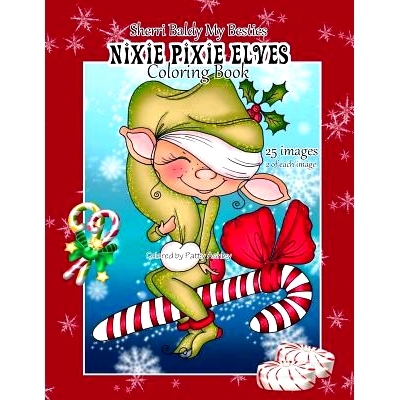 预订 Sherri Baldy My Besties Nixie Pixie Elves Coloring Book: 9781082360602