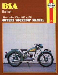Bantam Manual 预订 9780856961175 Repair BSA Haynes