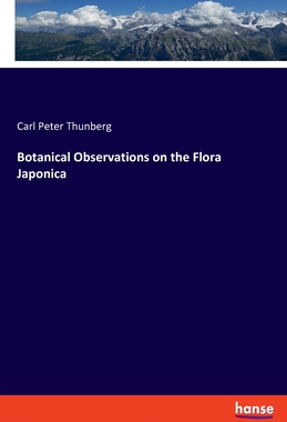 【预订】Botanical Observations on the Flora Japonica