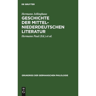 Literatur 预订 mittelniederdeutschen der 9783111243528 Geschichte