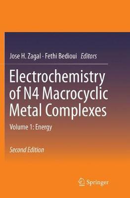 【预订】Electrochemistry of N4 Macrocyclic Metal Complexes